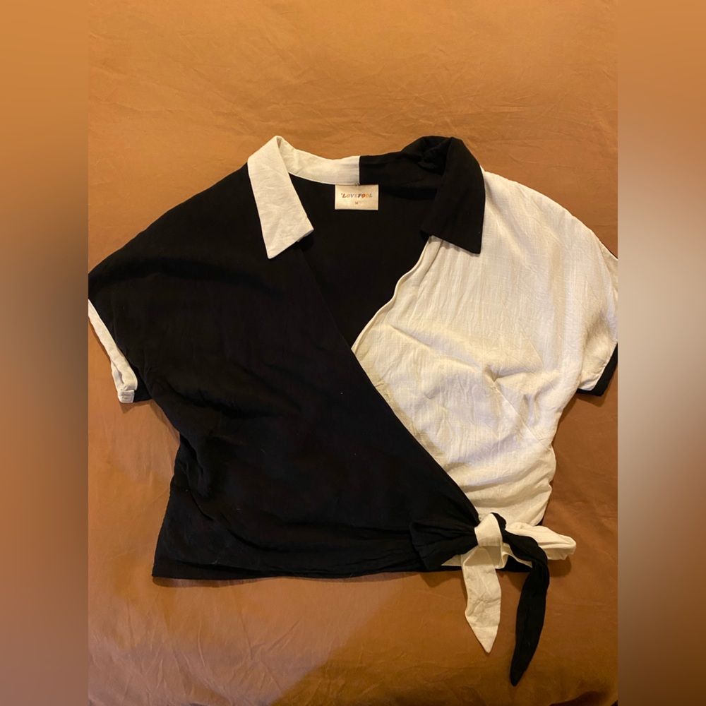 Lovefool Bowler Wrap Top